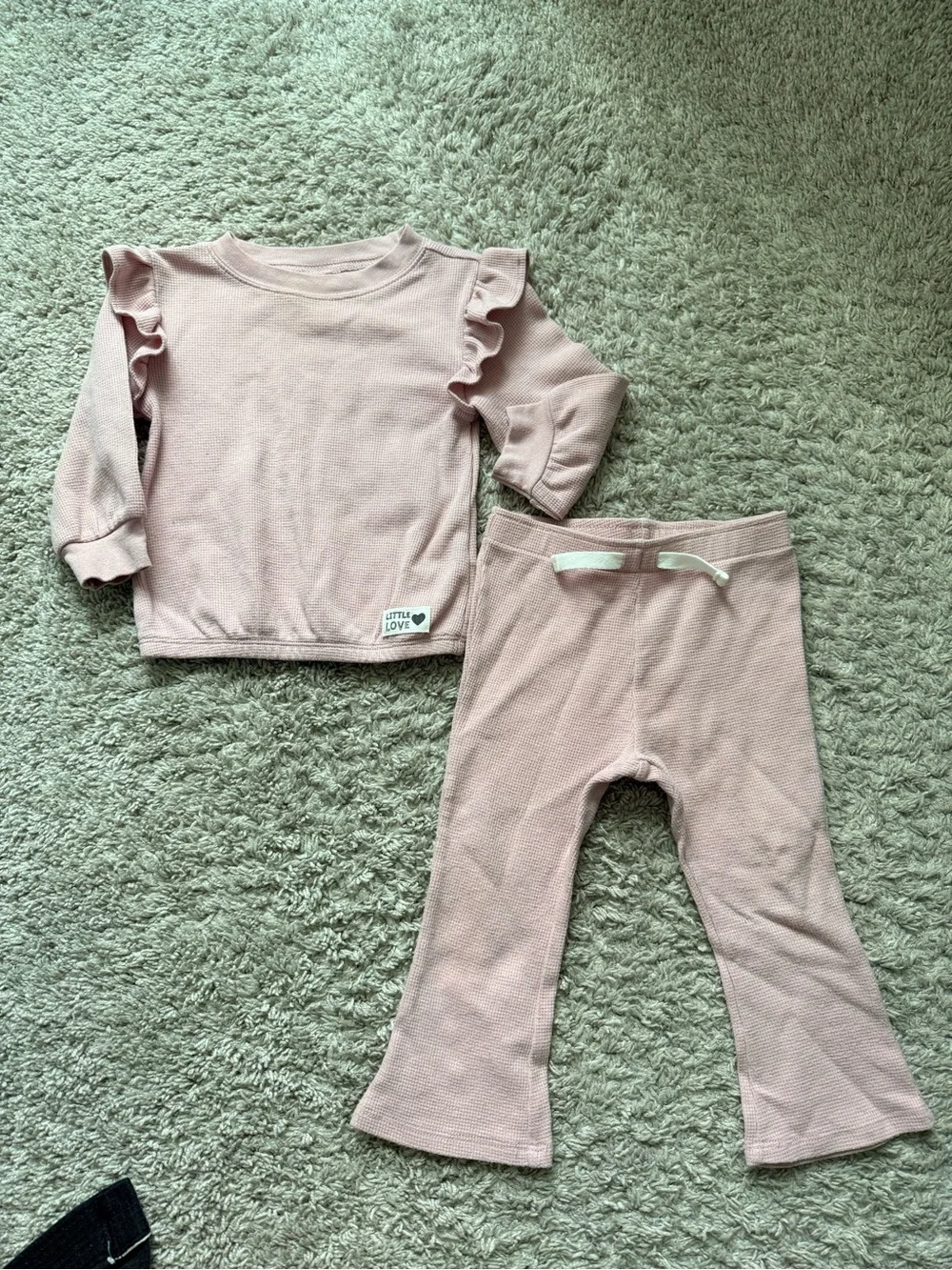 18m Bundle - Mixed Sleepwear & Tops - Pink, Purple, Black, Cream